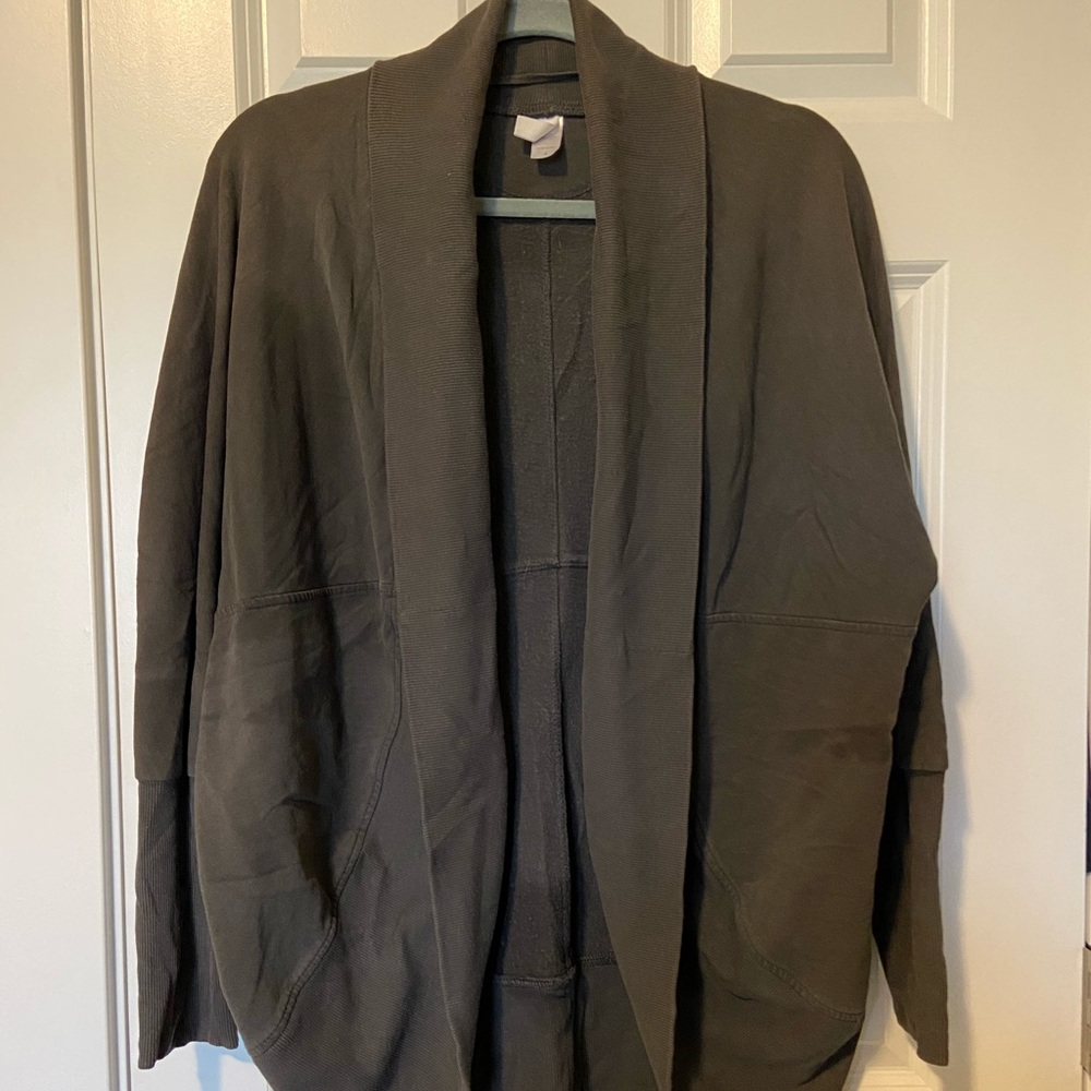 Lucy shall collar cocoon sweatshirt size small